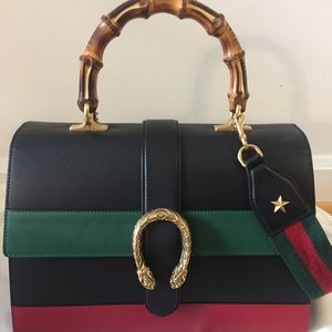 Gucci Dionysus Top Handle Leather Handbag